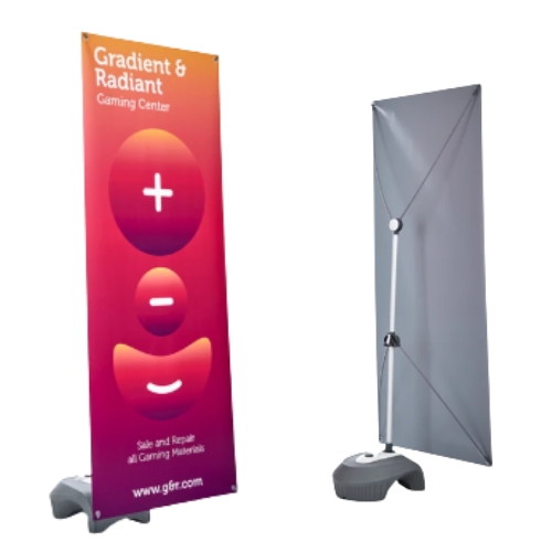 x-banner lestable pour ext&eacute;rieur, grande taille : 2 m&egrave;tres